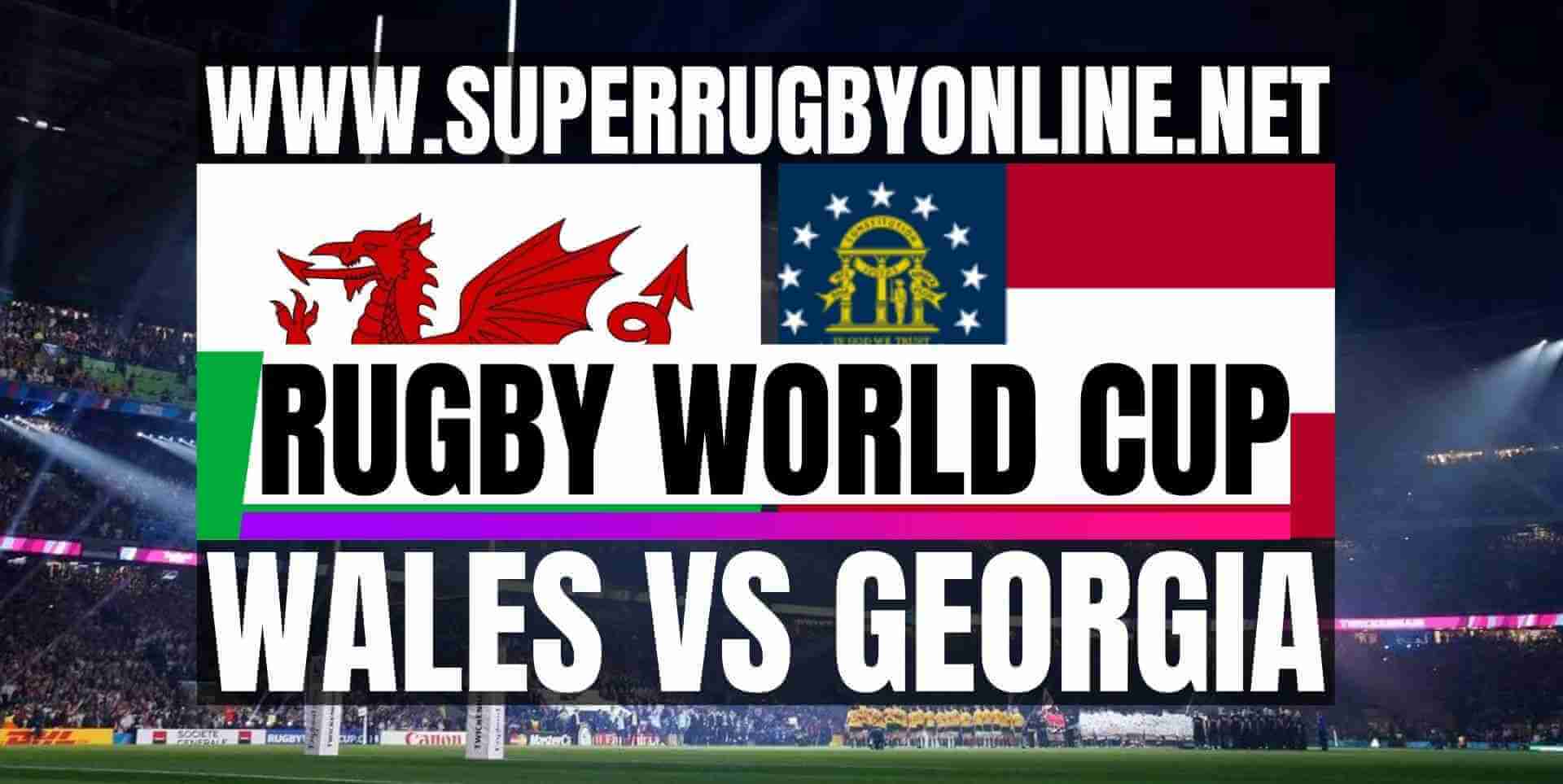 Wales vs Georgia RWC 2023 Live Stream | Full Match Replay slider